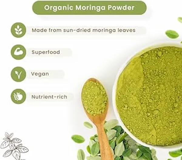 Roods_Fresh_Organic_Moringa_Leaf_Powder_,_Drumstick_Leaf_Powder,_Pure_Shigru_For_Healthy_Life,_Organic_Certified,_No_Chemicals_Or_Preservatives_250_G
