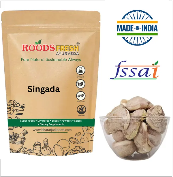Roods_Fresh_Singada_100%_Natural_&_Pure_|_Traditional_Ayurvedic_Herb/Seed/Powder_|_Supports_Wellness_&_Daily_Health_|_Ideal_For_Herbal_Remedies,_200_Gm_(_Pack_of_2)