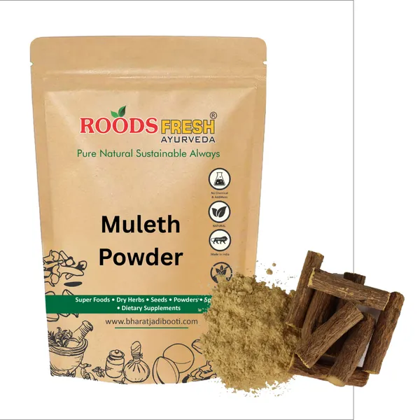 Roods_Fresh_Natural_Mulethi_Powder_For_Skin_Whitening,_Licorice_Powder_For_Body,_Skin,_And_Hair._200_G