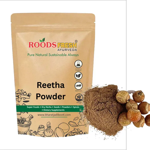 Roods_Fresh_Reetha_Powder_For_Hair_(200_Gram)