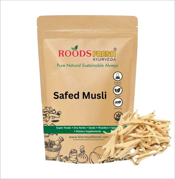 Roods_Fresh_Safed_Musli_-_Chlorophytum_Borivilianum_-_White_Musli_(100_Gram)
