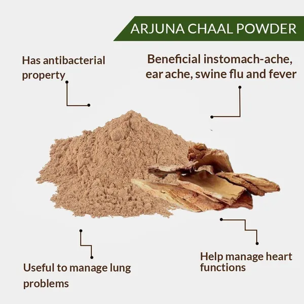 Roods_Fresh_Organic_Arjuna_Powder_-_Cardiac_Health_|_Arjuna_Bark_Powder_|_Arjuna_Chaal_Powder_(500_Gram)