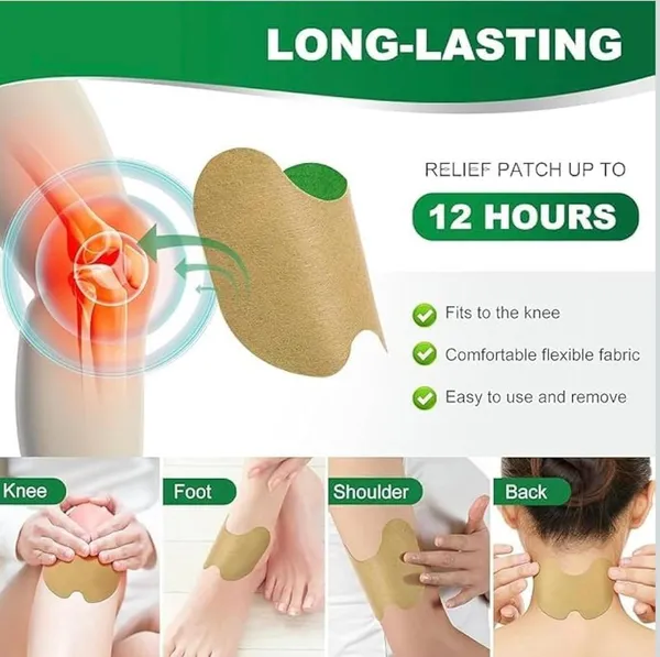 Green_Non-Woven_Fabric,_Moxibustion_Stickers,_Release_Paper_Premium_Organic_Natural_Orthopedic_For_Knee_And_All_Joints_Pain_Relief