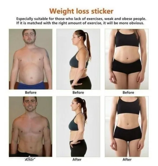 MIBEY_Weight_loss_Natural_Magnetic_60_Slim_Patches_for_Belly_Fat_Reduction,_Metabolism_Support_Made_With_Carefully_Selected_Herbal_Ingredients_and_Magnetic_