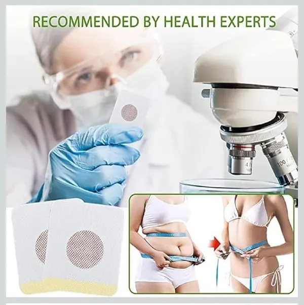 MIBEY_Weight_loss_Natural_Magnetic_60_Slim_Patches_for_Belly_Fat_Reduction,_Metabolism_Support_Made_With_Carefully_Selected_Herbal_Ingredients_and_Magnetic_