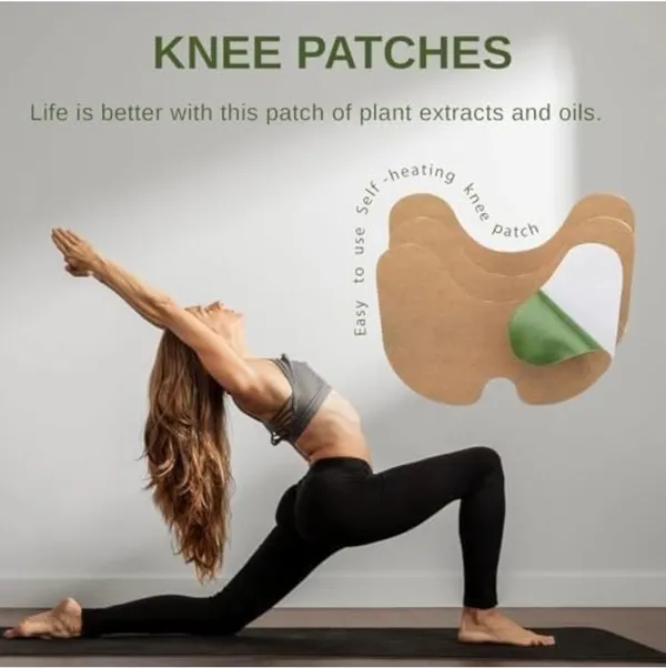Mibey_Herbal_Knee_Pain_Relief_Patches_Arthritis_Inflammation_Patch_Sticker_|_Instant_Relief_from_Knee_Pain_|_Joint_Knee_Pain_Relief_Products_Natural_Wormwood_Extract_Patch_for_Knee_(100_Pieces)