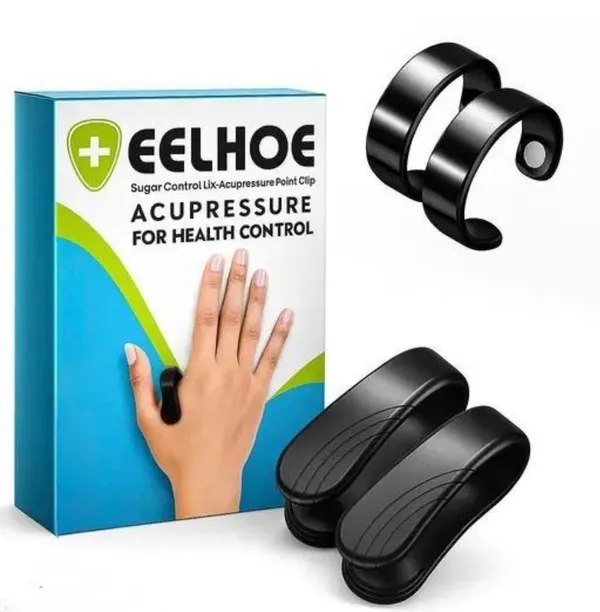 Black_Plastic_Premium_Acupressure_Sugar_Control_Clip_And_Magnetic_Ring_For_Migraine_And_Diabetic_Relief_And_Arthritis_Joint_Pain_And_Overall_Wellness_Set_Of_2
