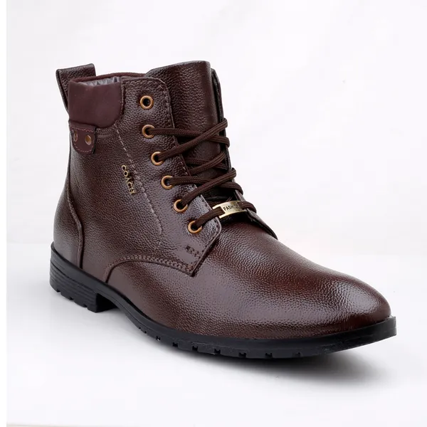 Brown_Textured_Lace-Up_Ankle_Boots_for_Men