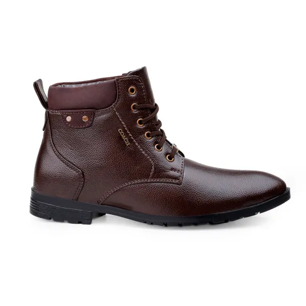 Brown_Textured_Lace-Up_Ankle_Boots_for_Men