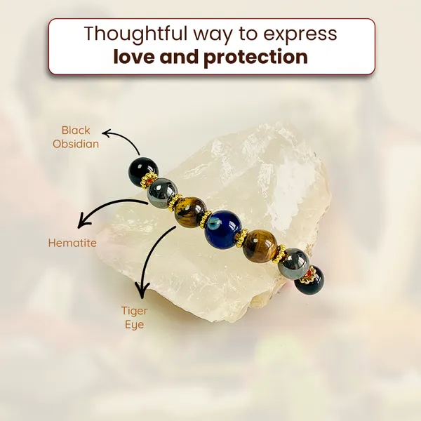 Protection_Rakhi__Hematite,_Tiger_Eye_And_Black_Obsidian