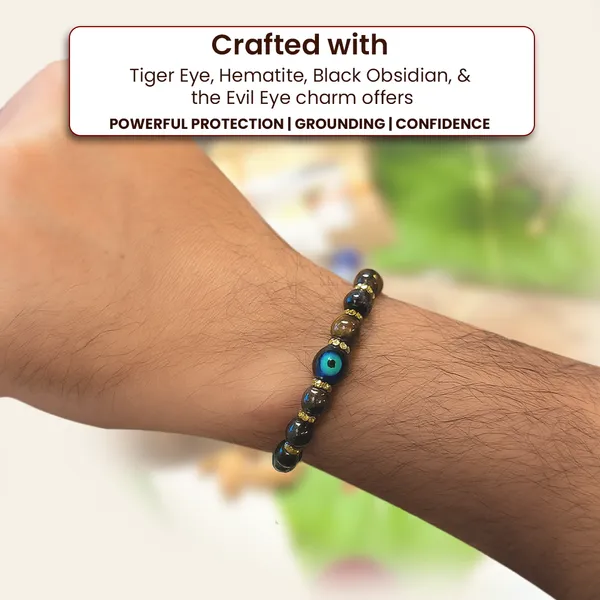 Protection_Rakhi__Hematite,_Tiger_Eye_And_Black_Obsidian