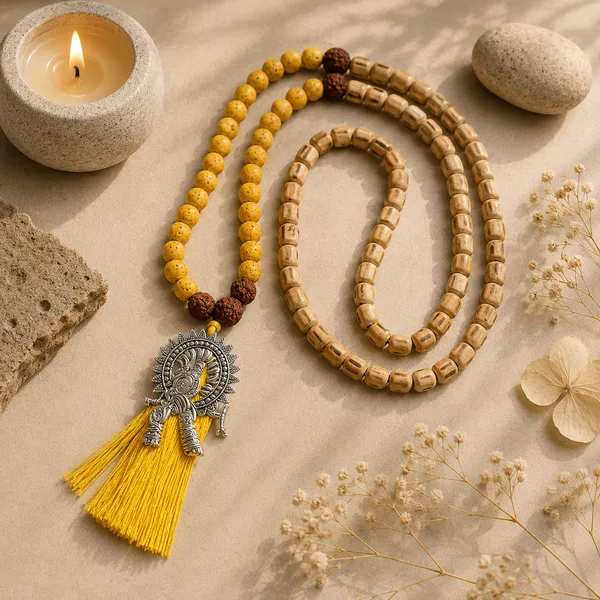 Tulsi_And_Yellow_Lava_108_Beads_hand-Knotted_Japa_Mala__Devotion,_Resilience_And_Spiritual_Growth