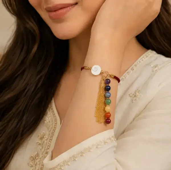 7_Chakra_Gemstone_Bracelet_Rakhi_&_Lumba_Gift_Set_|_A_Symbol_of_Balance_&_Protection