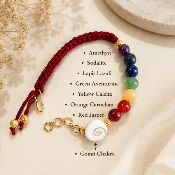 7_Chakra_Gemstone_Bracelet_Rakhi_Gift_Set_(Pack_of_2)_|_A_Symbol_of_Balance_&_Protection_