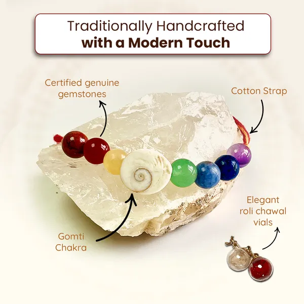 7_Chakra_Rakhi_with_Gomti_Chakra__Protection,_Balance_And_Abundance