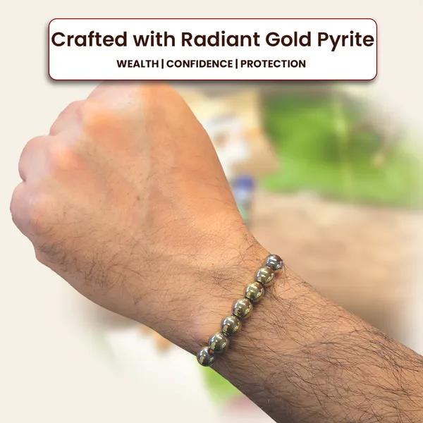 Golden_Pyrite_Crystal_Rakhi__Protection,_Abundance_And_Strength_for_Brothers