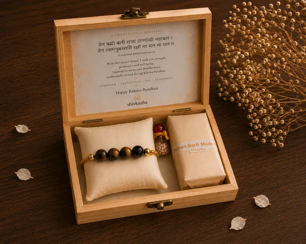 Bold_Tiger_Eye_Gemstone_Bracelet_Rakhi__Gift_Set_|_Strength_And_Protection_(Pack_of_1)