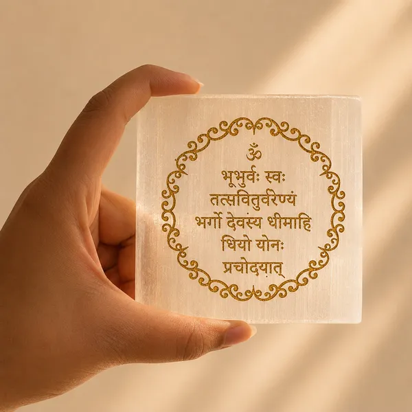 Gayatri_Mantra_on_Selenite_Plate