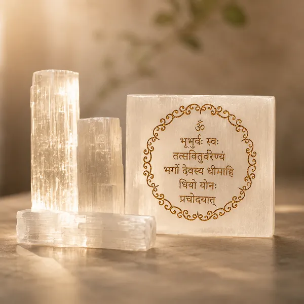 Gayatri_Mantra_on_Selenite_Plate