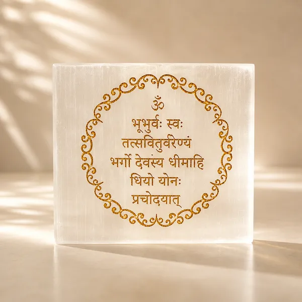 Gayatri_Mantra_on_Selenite_Plate