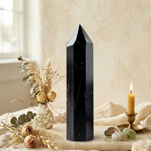Natural_Black_Tourmaline_Crystal_Tower__(120-150gms)