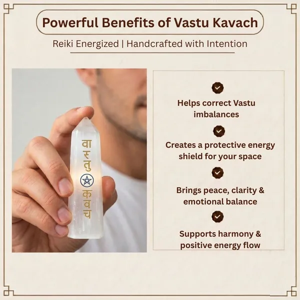 Vastu_Kavach_Engraved__on_Natural_Selenite_Crystal_Tower_(100-150gms)