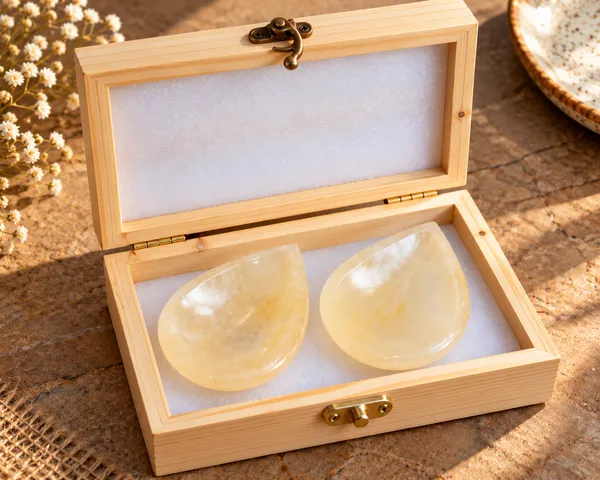Yellow_Calcite_Gemstone_Diya__for_Positivity,_Confidence_&_Golden_Energy_(Pack_of_2)
