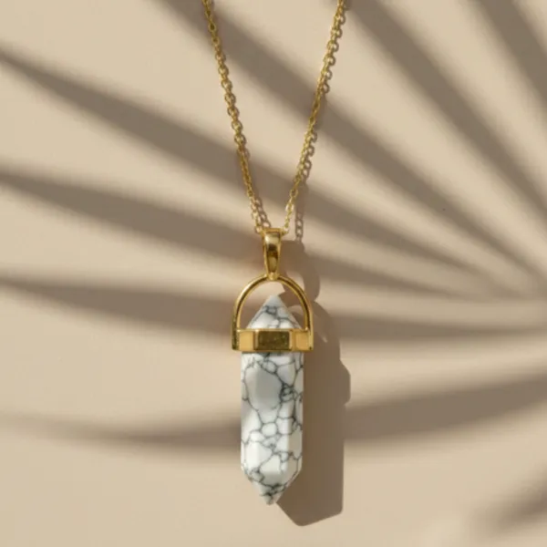 White_Howlite_Crystal_Pendant__Energy_And_Protection_Necklace