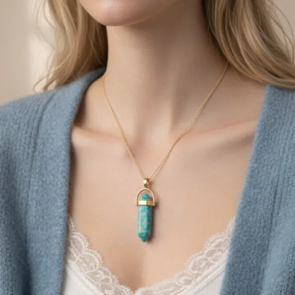 Turquoise_Howlite_Crystal_Pendant__Energy_And_Protection_Necklace