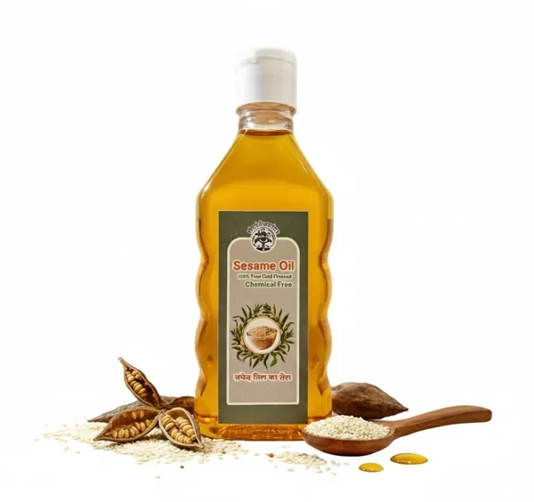 Bhimseni__Pure_Cold_Pressed_Sesame_Oil,_Chemical_Free,_200ml,_Multi-Purpose_Hair_Growth,_Skin_Care,_Massage_Oil