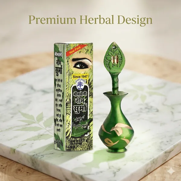 Bhimsemi_Neem_Surma_3g._With_Green__Brass_Surmedani