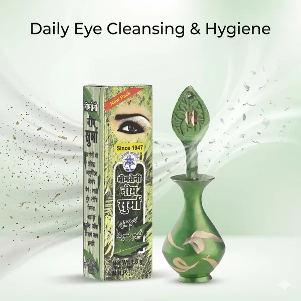 Bhimsemi_Neem_Surma_3g._With_Green__Brass_Surmedani
