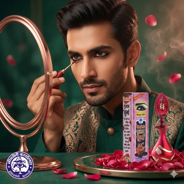 Bhimseni_Gulab_Surma_3g._With_pink_Brass_Elegant_Surmedani