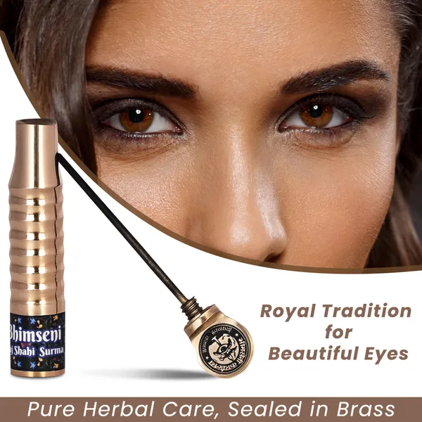 Bhimseni_Rajshahi_Black_Surma,_Traditional_Ayurvedic_Eye_Care_with_Triphala,Herbs_&_motibhasm,_Brass_royal_airtight_brass_surmedani