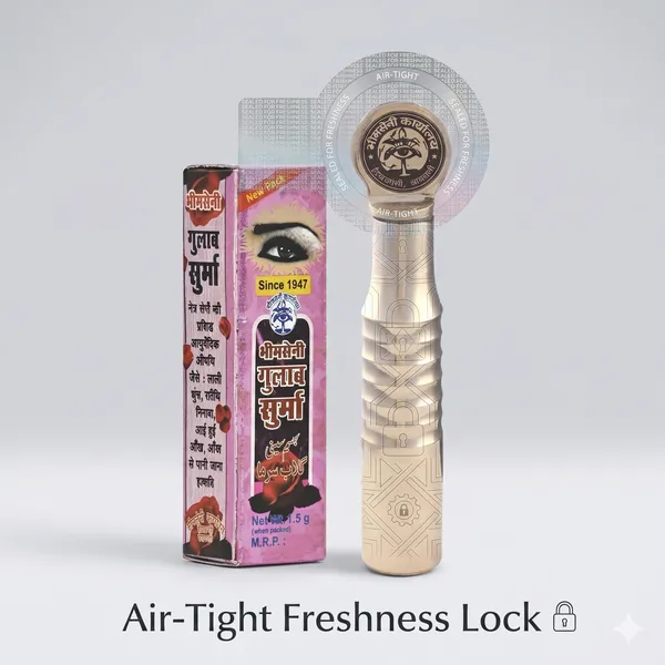 Bhimseni_Royal_Surmedani_with_Gulab_Surma,_3g,_Brass_Metal_Air-Tight_Eye_Care_Container