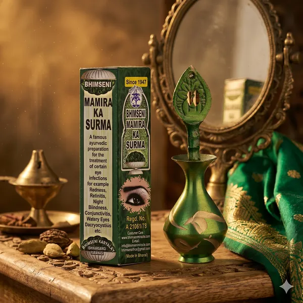 Bhimseni_Mamira_Surma_3g._With_Green_Brass_Surmedani
