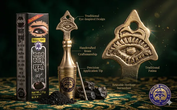 Bhimseni_Black_Surma___Traditional_Eye_Kohl_3g._with_Decorative_Brass_Surmedani