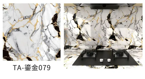 White_And_Black_Ceramic_And_Metallic_Foil_Wall_Tile_For_Wall_Decoration