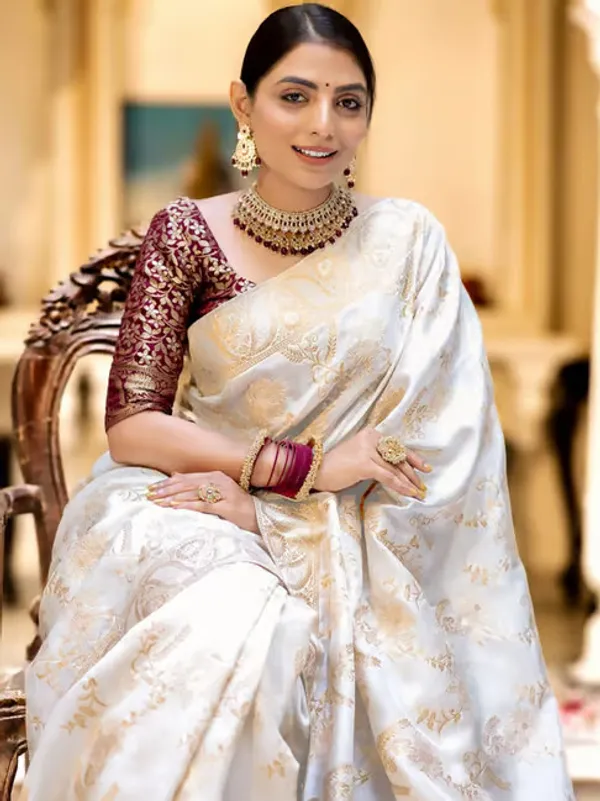 Pretty_Kanya_Banarasi_Soft_Silk_Saree_with_Traditional_Zari_Work_&_All-Over_Jacquard_Blouse