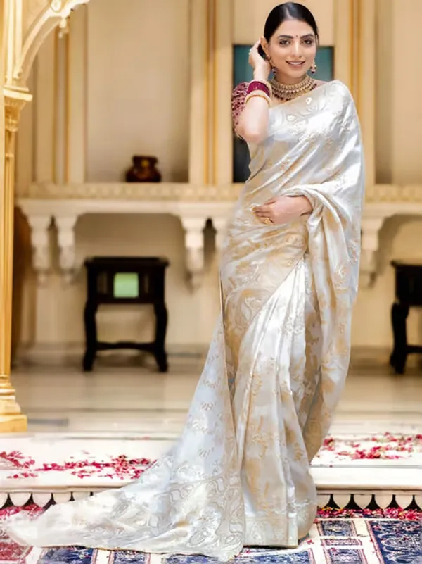 Pretty_Kanya_Banarasi_Soft_Silk_Saree_with_Traditional_Zari_Work_&_All-Over_Jacquard_Blouse