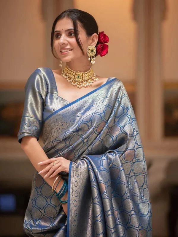 Pretty_Kanya_Banarasi_Soft_Silk_Saree_with_Traditional_Zari_Work_&_Full_Brocade_Blouse