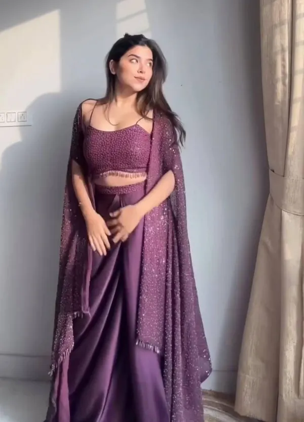 Purple_Silk_Threads_Embroidery_Indo-Western_Set_For_Women