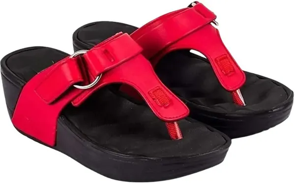 Red_Eva_Casual_Heel_Slipper_For_Women