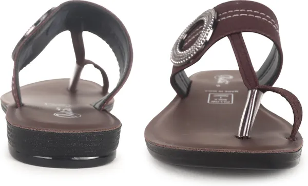 Brown_Pu_Casual_Flat_Slipper_For_Women