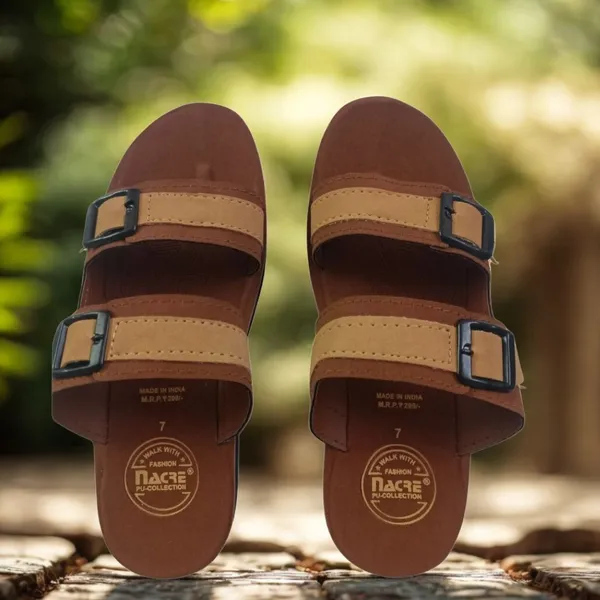 Brown_Pu_Casual_Slipper_For_Men