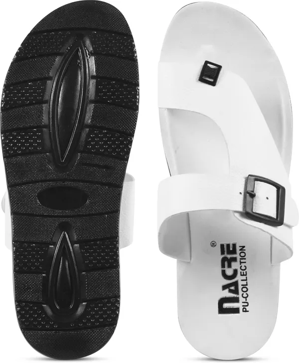 White_Pu_Casual_Slipper_For_Men