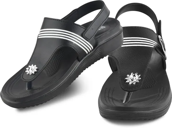 Black_Eva_Casual_Sandals_For_Women