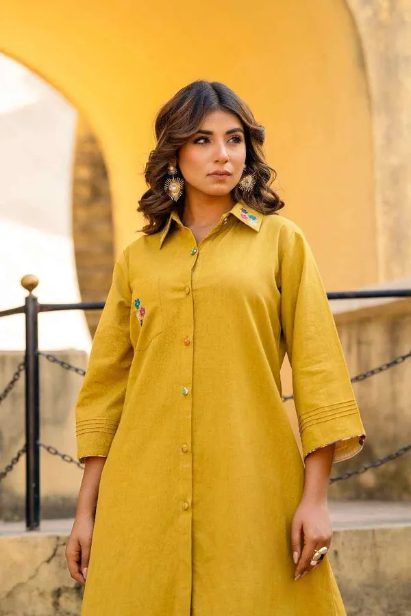 Yellow_Cotton_Co-Ord_Set_For_Women