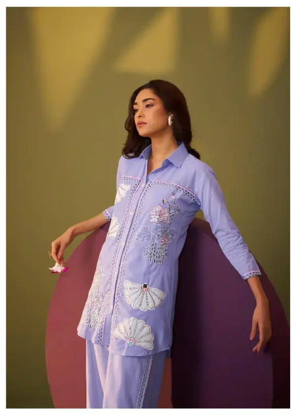 Blue_Cotton_Co-Ord_Set_For_Women