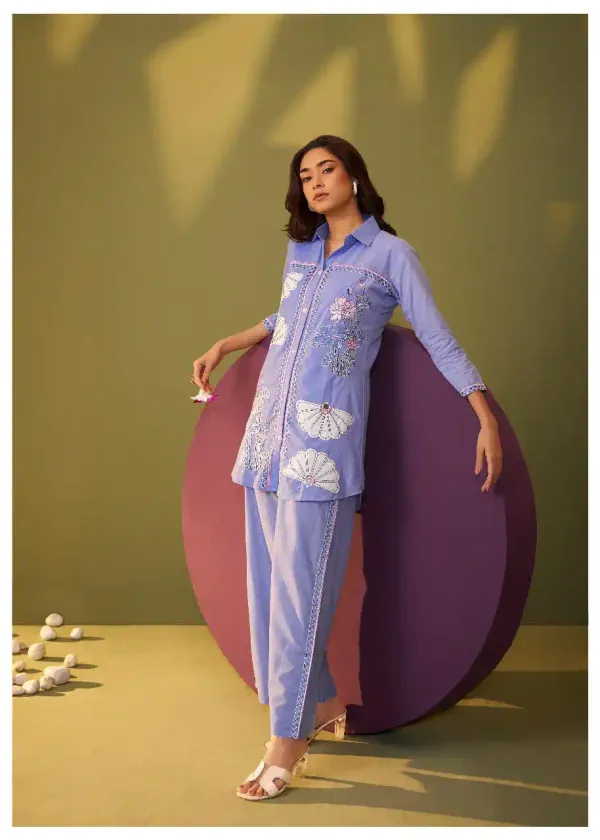 Blue_Cotton_Co-Ord_Set_For_Women